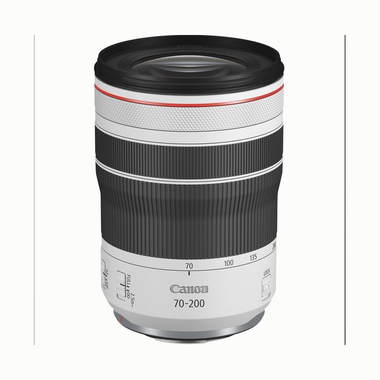 A professional telephoto zoom lens.